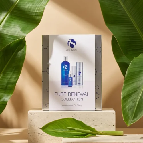 iS CLINICAL Pure Renewal Collection Kit studio photo