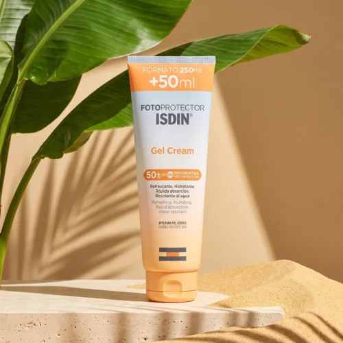 ISDIN Gel Cream SPF 50+ studio photo