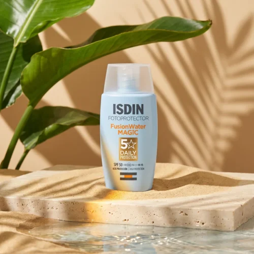 ISDIN Fusion Water Magic SPF 50 studio photo