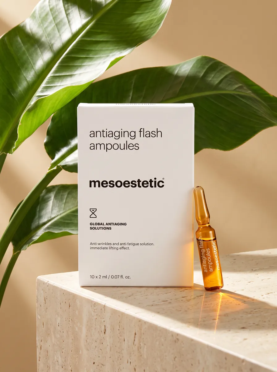mesoestetic-anti-aging-flash-ampoules MESOESTETIC Anti-aging flash ampoules studio photo