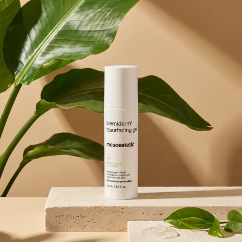 MESOESTETIC Blemiderm resurfacing gel studio photo
