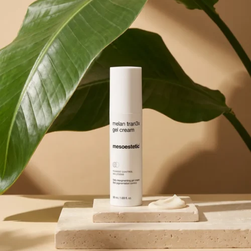 MESOESTETIC Melan Tran3x Gel-Cream studio photo